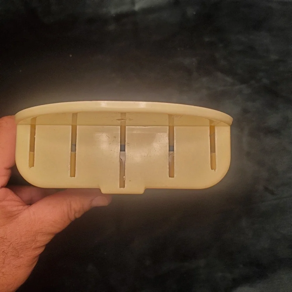Vintage Republic Moulding Corporation Drawer Wall Mount Plastic Knife Holder